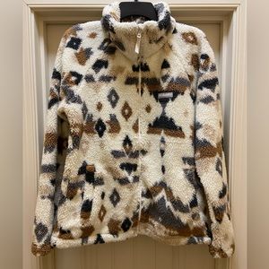 Women’s Medium Columbia W Big Timber Peak Sherpa Full Zip